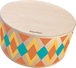 Plan Toys Wooden Percussion Tambourine for 3+ Years