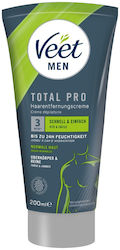 Veet For Men Ανδρική Κρέμα Αποτρίχωσης Σώματος για Κανονικές Επιδερμίδες 200ml Veet For Men Ανδρική Κρέμα Αποτρίχωσης Σώματος για Κανονικές Επιδερμίδες 200ml