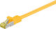 Goobay S/FTP Cat.6a Gigabit Network Cable Ether...