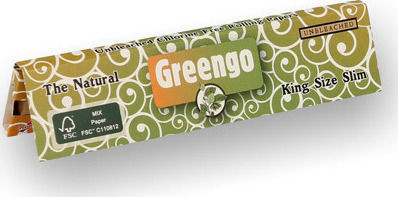 GreenGo King Size Slim Χαρτάκια Στριφτού Τσιγάρου King Size Slim 33 φύλλα 1τμχ