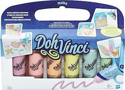 Hasbro Pictură Play-Doh Doh Vinci Set 6 Bucăți