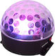 Ibiza Sound Light Effect Astro-Bat Декоративна Лампа Светлина за партита Черен