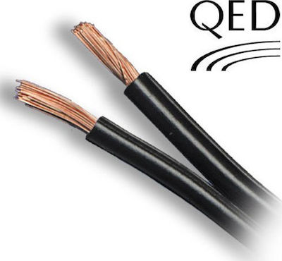 QED QEC‐79 Lautsprecherkabel Unterminiert - Unterminiert 1m