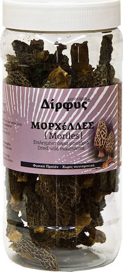 Μανιτάρια Δίρφυς Μανιτάρια Αποξηραμένα Μορχέλλες 30gr