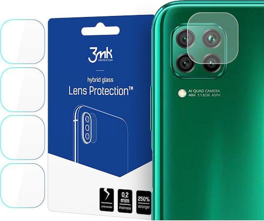 3MK 7H Flexible Glass Camera Protection Tempered Glass Transparent for the Huawei P40 Lite