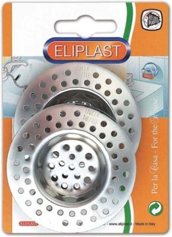 Eliplast 743-2 Inox Silver 2pcs