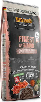 Belcando Finest Grain-Free Salmon 12.5kg Ξηρά Τροφή για Ενήλικους Σκύλους Μικρόσωμων & Μεσαίων Φυλών χωρίς Σιτηρά με Σολομό