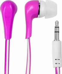 MSonic Ακουστικά Ψείρες In Ear MH132E Ροζ