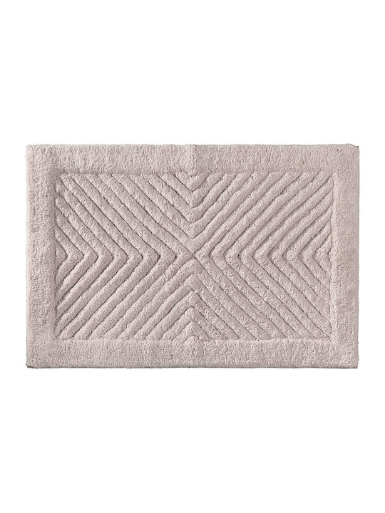 Guy Laroche Bath Mat Cotton Mozaik 1127091120033 Pudra 55x85cm