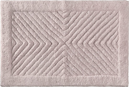 Guy Laroche Бански килим Памук Правоъгълена Mozaik 1127091120033 Pudra 55x85бр