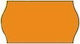ICS 1000 Self-Adhesive Label Rolls for Label Printer Phosphorescent Orange 26x16mm 1pcs