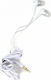 Omega Ακουστικά Ψείρες In Ear FH1016 Λευκά
