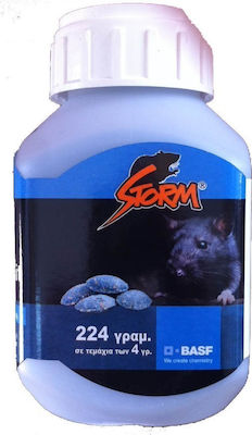 Storm Rodenticide in Grain Form Ισχυρό Αντιπηκτικό Τρωκτικοκτόνο 200gr 0.2kg