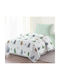 Saint Clair Kids Quilt Single Cat Green 160x220cm 1714086219008