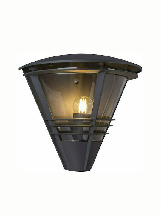 Globo Lighting Salla Waterproof Wall-Mounted Outdoor Ceiling Light E27 Gray