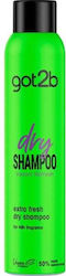 Schwarzkopf Got2b Fresh It Up Dry Shampoos for All Hair Types 200ml