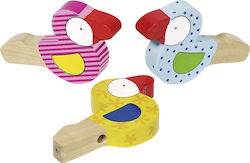 Goki Wooden Whistle Birds (Various Designs/Assortments of Designs) 1pc for 3+ Years