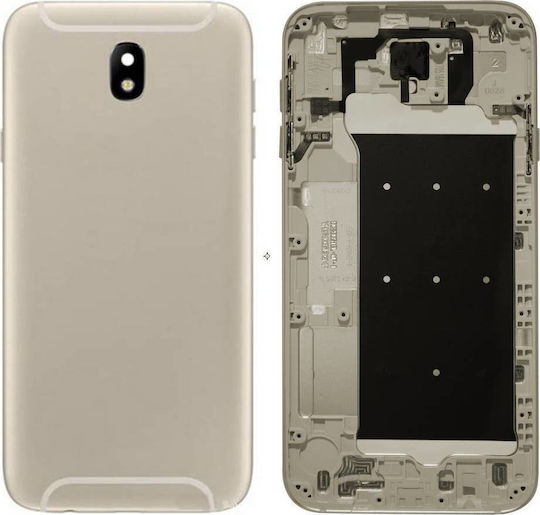 Batterieabdeckung Gold für Galaxy J7 2017