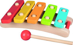 Goki Wooden Xylophone Xylophone with 5 Tunes for 1+ Years