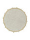 Lorena Canals Handmade Kids Cotton Rug Bubbly Round 120cm Honey