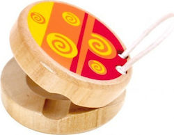 Tooky Toys Wooden Castanets Κλακέτα for 3+ Years