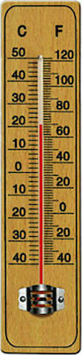 Indoor - Outdoor Thermometer Wall Mounted