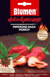 Blumen Seeds Peppers Naga Morich Green