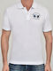 La Martina Men's Short Sleeve Blouse Polo White