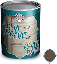 Superlux Chalk Paint Kreidefarbe Braun 750ml CH...