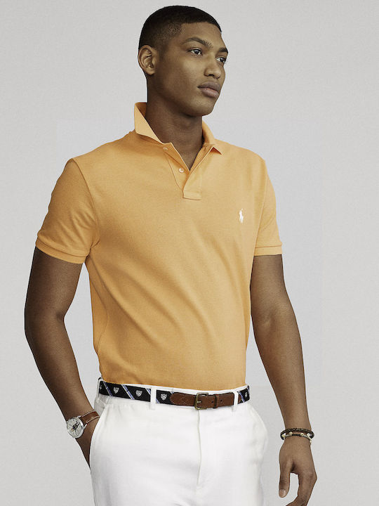 Ralph Lauren Ανδρικό T-shirt Polo Πορτοκαλί