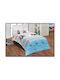 Mc Decor Kids Duvet Single Marine Light Blue 160x240cm
