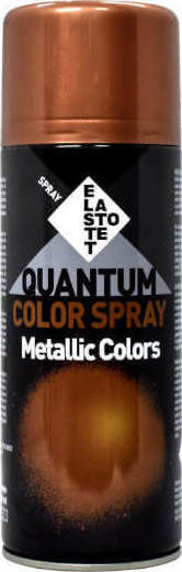 Elastotet Σπρέι Βαφής Quantum Metallic με Μεταλλικό Εφέ Copper Gold 400ml