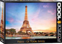 Paris La Tour Eiffel Puzzle 2D 1000 Pieces