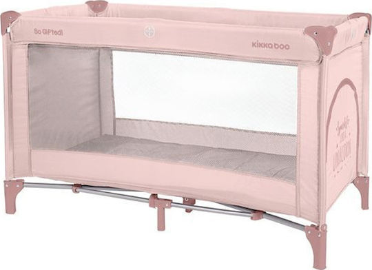 Kikka Boo So Gifted 2020 Loc de joacă cu Saltea Roz 124x64cm