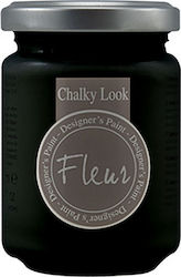 Fleur Chalky Look Χρώμα Κιμωλίας F77 Μαύρο 130ml