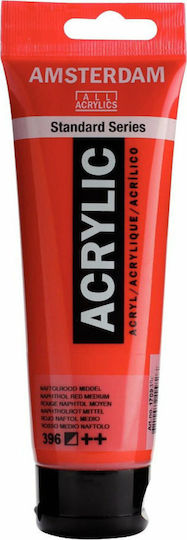 Royal Talens Amsterdam All Acrylics Standard Ακρυλικό Χρώμα Ζωγραφικής Naphtol Red Medium 396 120ml
