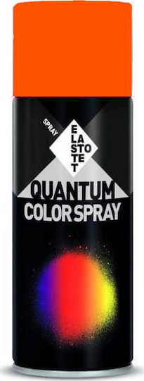 Elastotet Σπρέι Βαφής Quantum με Μεταλλικό Εφέ Πορτοκαλί F13 400ml