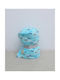 Pennie Samt Kinderdecke Dream Big Hellblaue 152x245cm