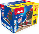 Vileda Σετ Κουβάς με Σφουγγαρίστρα με Μικροίνες Ultramax Set box 140910
