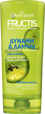 Garnier Fructis Strength & Shine Conditioner Ενυδάτωσης για Όλους τους Τύπους Μαλλιών 200ml