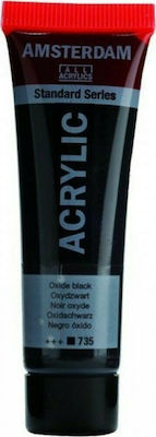 Royal Talens Amsterdam All Acrylics Standard Set Culori Acrilice Pictură Oxide Black 735 120ml 1buc 17097352