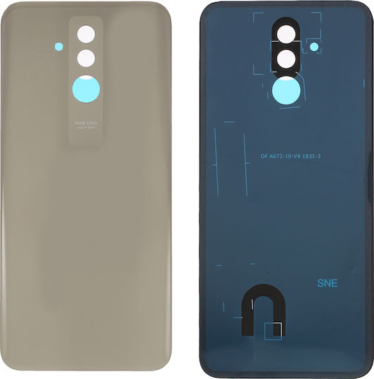 Capac Baterie Auriu pentru Huawei Mate 20 Lite