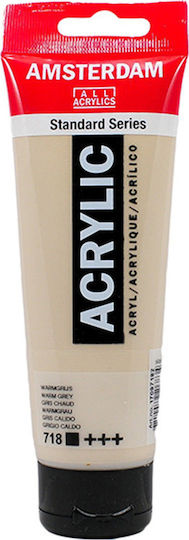 Royal Talens Amsterdam All Acrylics Standard Set Culori Acrilice Pictură Warm Grey 718 120ml 1buc