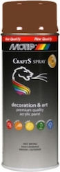 Motip Dupli Sprühfarbe Crafts Schokoladenbraun RAL 8017 400ml
