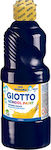 Giotto School Paint Τέμπερα Ζωγραφικής Μαύρη σε Μπουκάλι 500ml