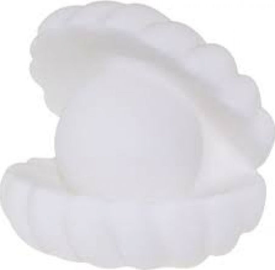 Luna Kinder Dekorative Lampe Muschel Weiß
