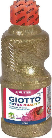 Giotto Extra Quality Темперни бои Златен блясък в Бутилка 250мл 1бр