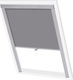 vidaXL Roller Blinds 102 Total Blackout Gray 131262 (with Size Option)