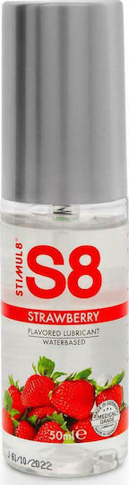 Stimul8 S8 Flavored Lubricant Λιπαντικό Νερού Strawberry 50ml