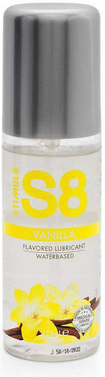 Stimul8 S8 Flavored Lubricant Vaginal Vanilla 125ml